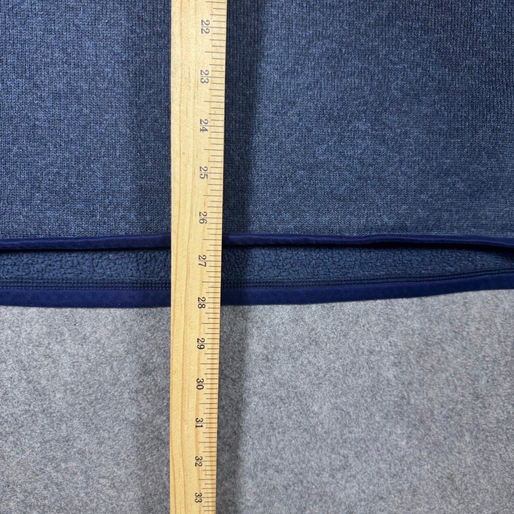 Patagonia Better Sweater Mens L Blue 1/4 Zip Pullover Fleece 25522 FA18 Navy - Picture 8 of 9